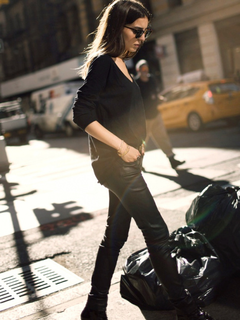 Le parfait total look noir #215