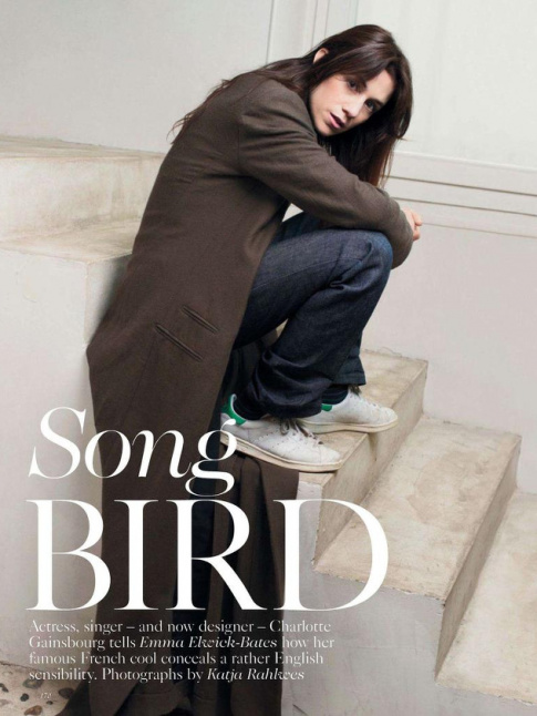 Charlotte Gainsbourg a le don pour confrer un charme fou au style casual