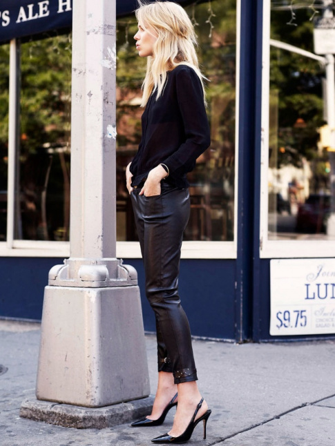 Le parfait total look noir #219