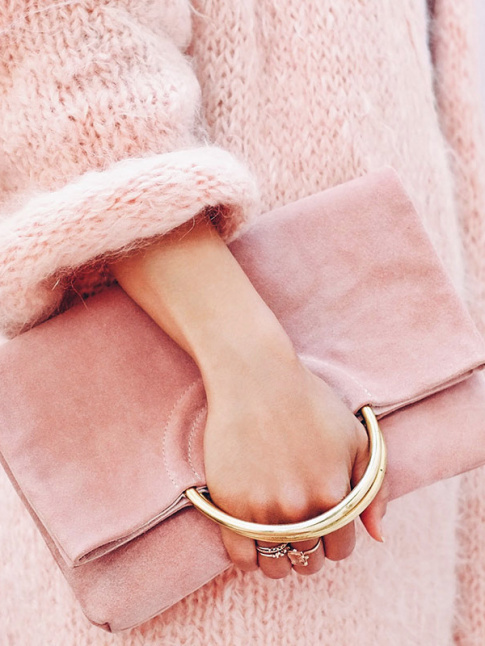Rien de tel qu'un camaeu de rose pour aciduler une journe morose !