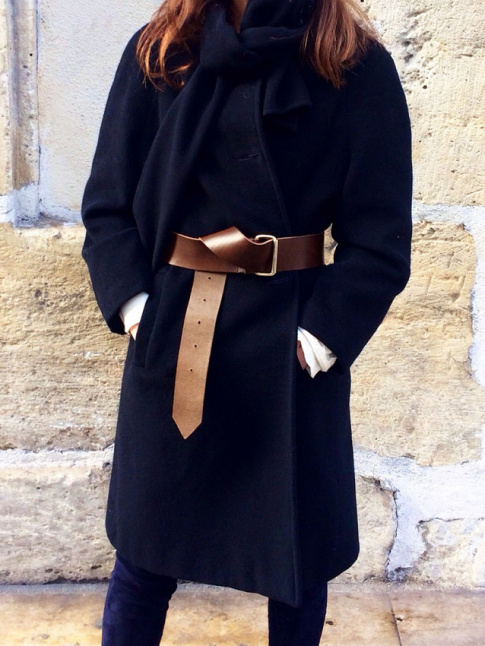 Cet hiver, on pense  varier le dress code de nos larges ceintures
