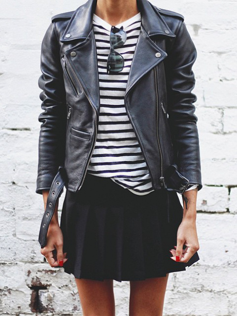 Le perfecto a le chic pour twister les pices girly !