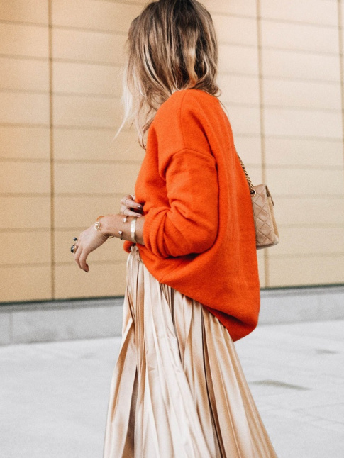 Contre toute attente, l'orange sied bien au dor light !