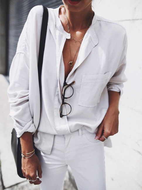 Le parfait total look blanc #26