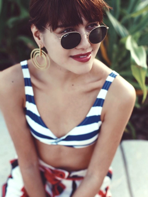 Bikini ray + croles + frange = le bon mix