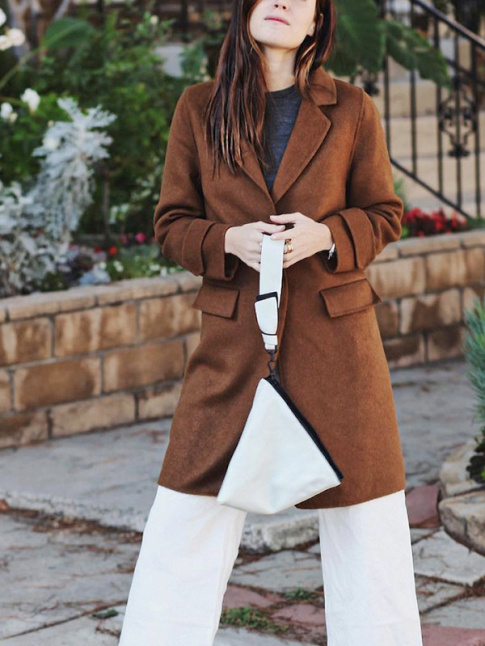 Marron + blanc = le bon mix