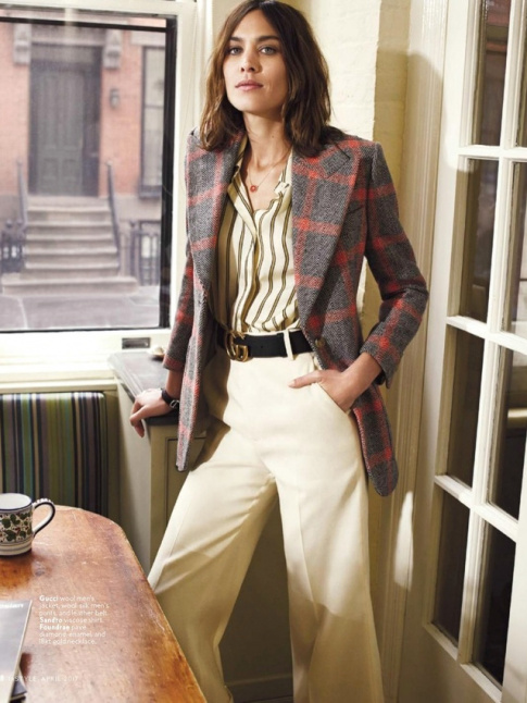 On aime quand le style tomboy se dcline en mode seventies