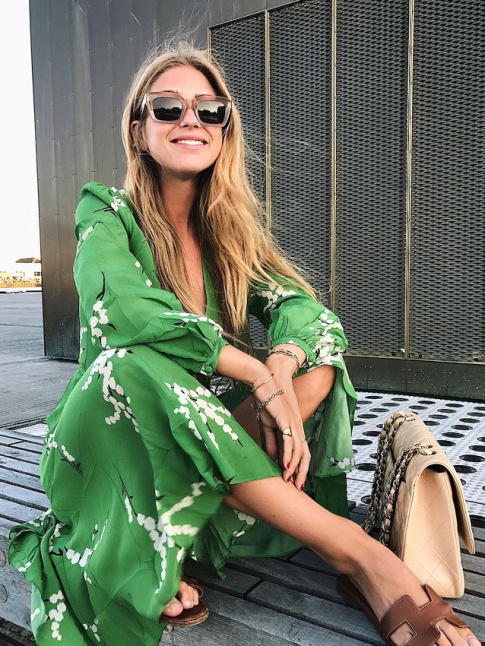 Wanted : une robe midi verte, frache et lgante