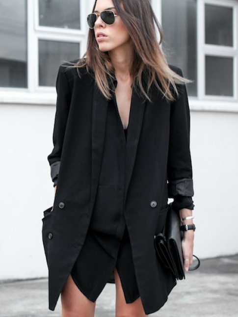 Le parfait total look noir #234