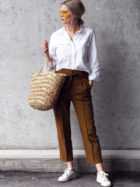 Marron + blanc + paille + jaune fum = le bon mix