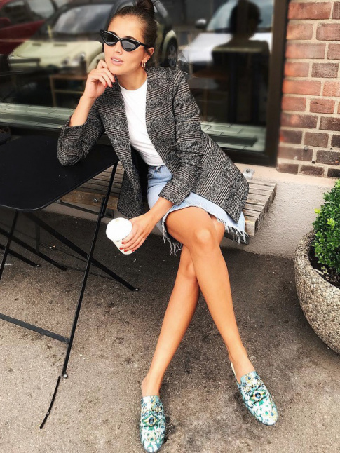 Le contraste des genres donne parfois naissance  des looks parfaitement quilibrs