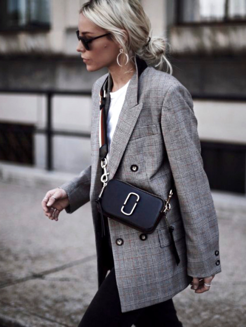 Wanted : un blazer masculin  carreaux