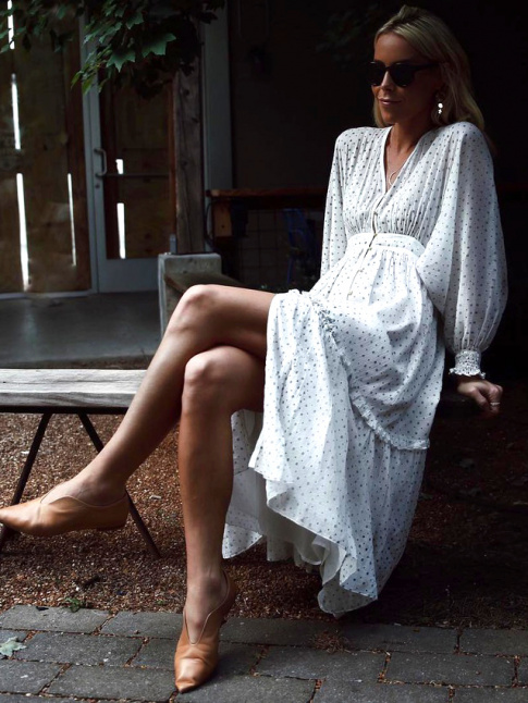 La robe romantique par excellence...