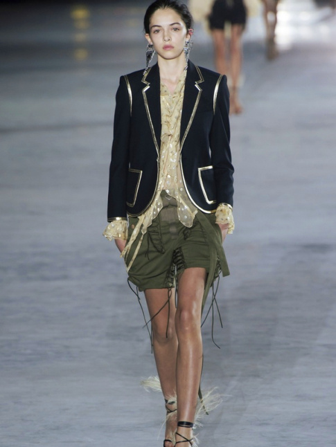 Isabel Marant + Nicolas Ghesquire = collection Saint Laurent t 2018