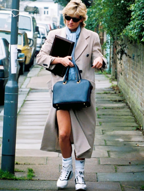Lady Di avait tout compris  la mode de 2017...