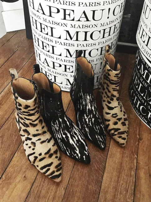 Wanted : une paire de bottines lopard !