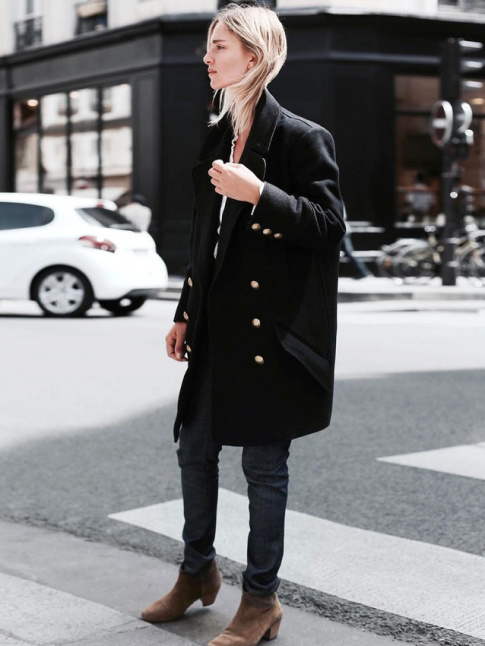 Wanted : un caban oversize style officier