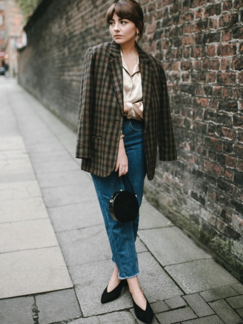 En matire de blazer  carreaux opter pour le vintage permet d'viter l'effet 