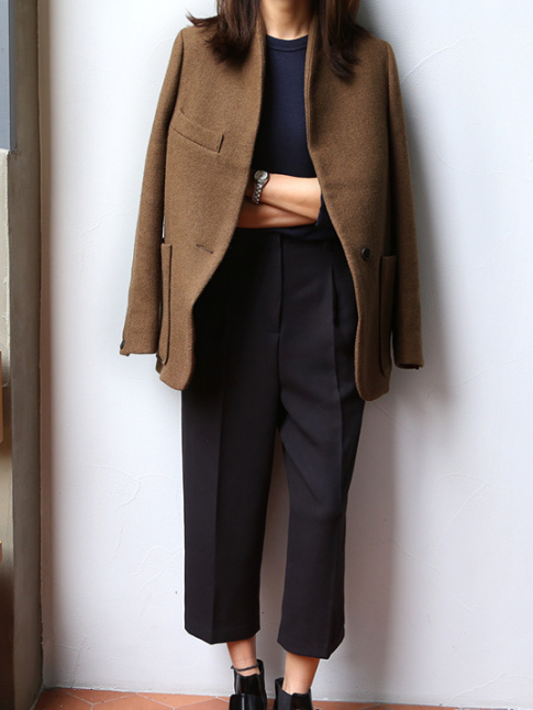 Marron + noir = le bon mix