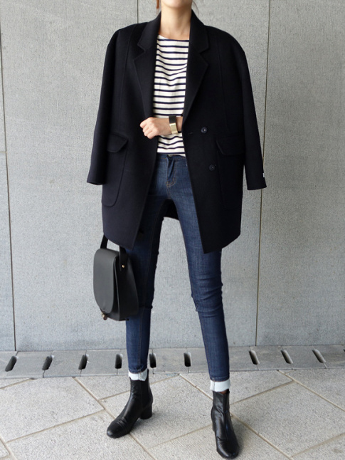 S'il est classiquement casual, ce look ne manque pas pour autant pas de caractre !