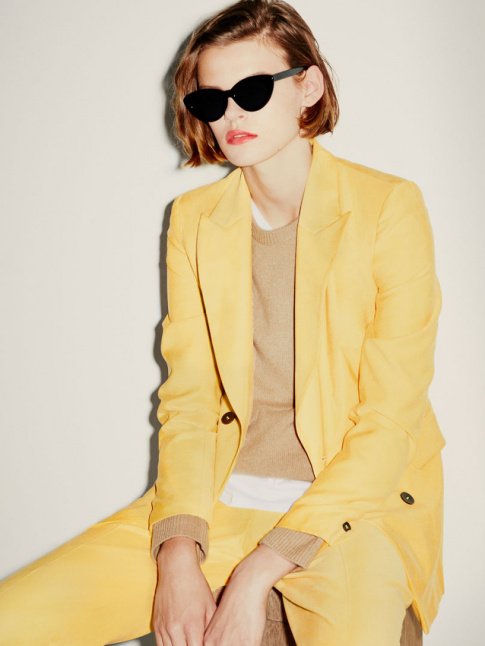 Jaune ple + camel + blanc = le bon mix