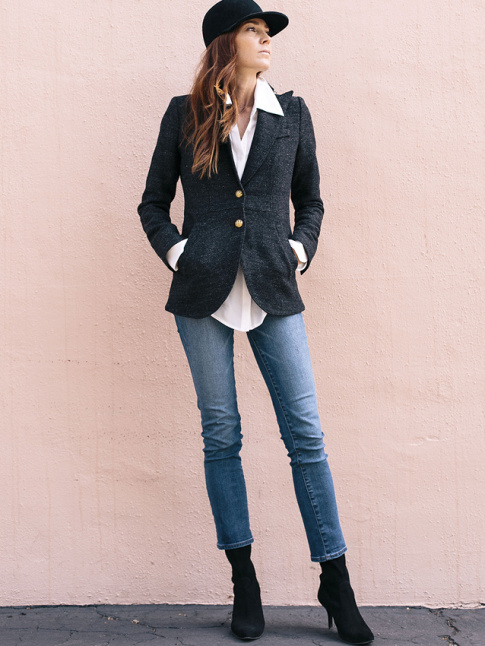 S'inspirant de l'univers de l'quitation tout vitant le premier degr, ce look a tout bon !