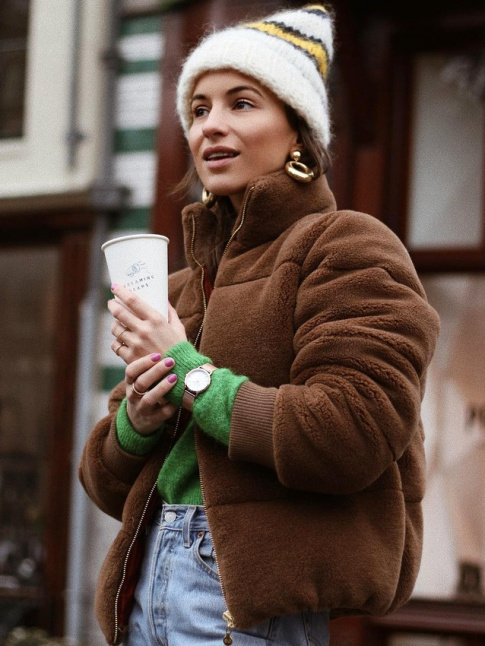 Ne jamais renoncer - et ce mme en hiver -  sophistiquer ses looks casual/cosy !