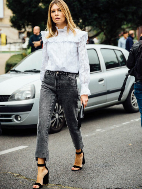 Le jean noir bleached, une bonne alternative  son homologue carbone !