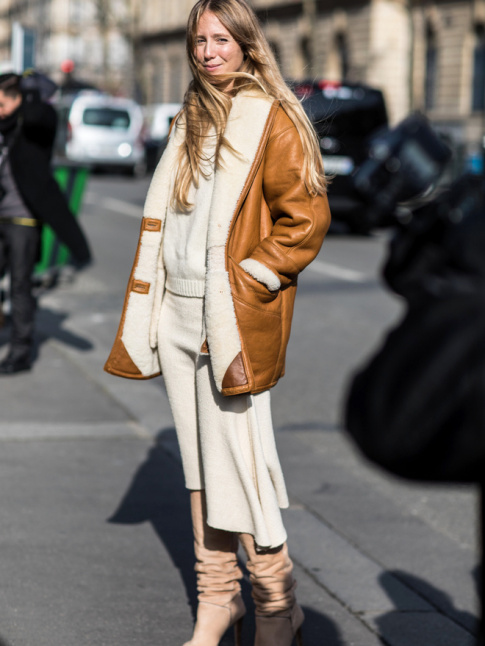 Le grand froid sied bien au look seventies !