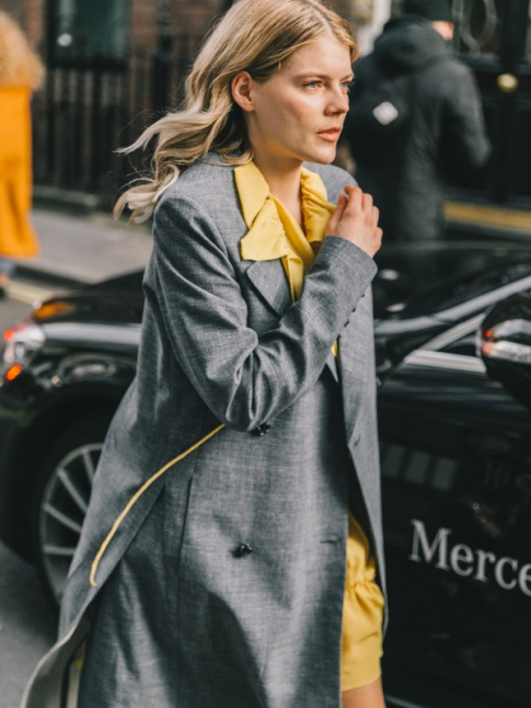 Gris + jaune = le bon mix