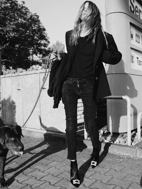 Le parfait total look noir #256