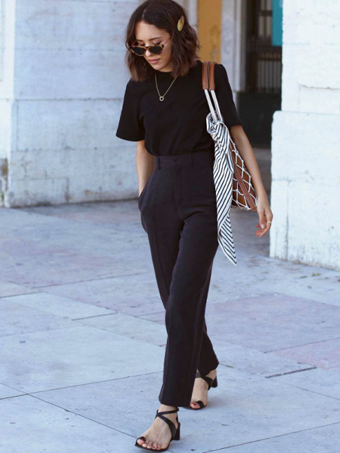 Le parfait total look noir #258