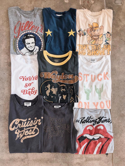 Wanted : une collection de tee-shirts vintage/rock/funky !