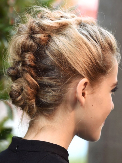 Oui au chignon banane revisit !