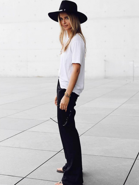 Le parfait look noir et blanc #106