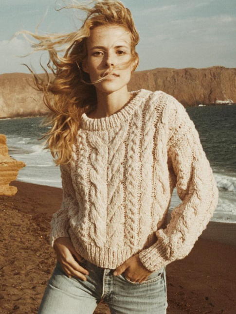 Envie de plage, de vent et de gros pull irlandais !