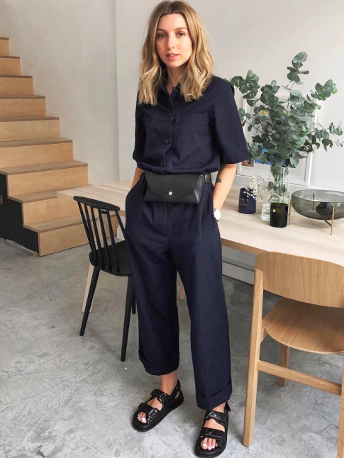 Port en mode minimaliste, le sac banane devient presque acceptable