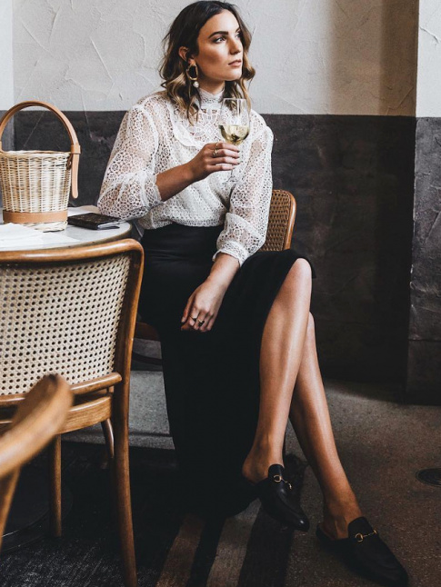 Le parfait look noir et blanc #109