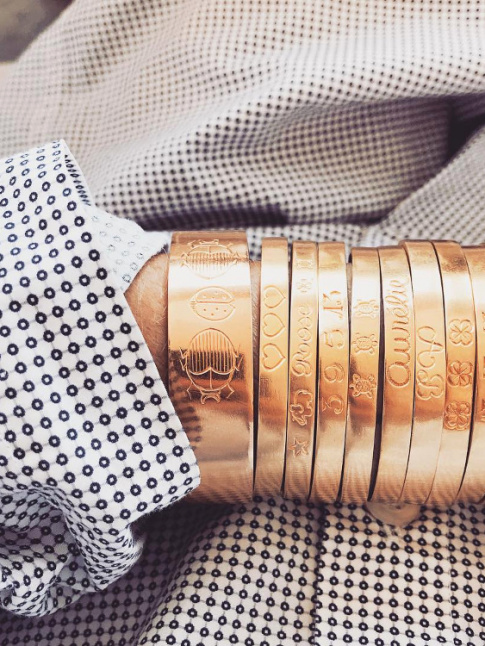 Accumuler des bracelets jusqu' se crer une armure de poignet...