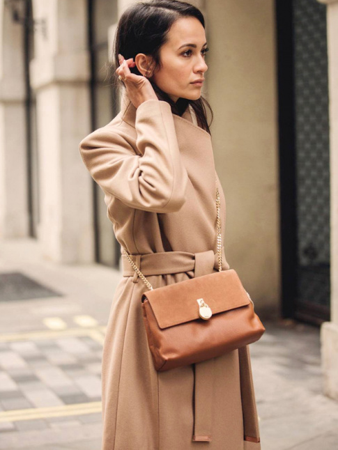 Caramel sur camel, ou quand classique rime avec trendy !