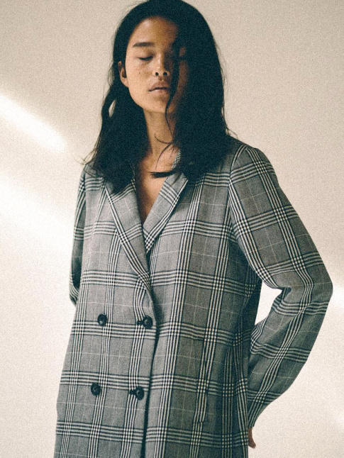 Dgaine naturelle + blazer XL = le bon mix