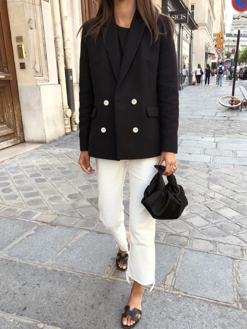 Le parfait look noir et blanc #113