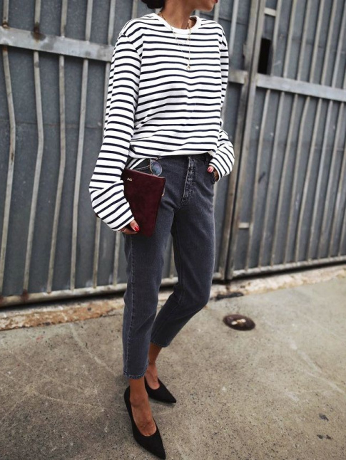 Il suffit parfois de troquer ses baskets contre une paire d'escarpins pour mtamorphoser un look !