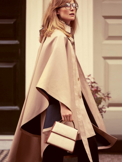 La cape-trench ou comment mler chic et style british !