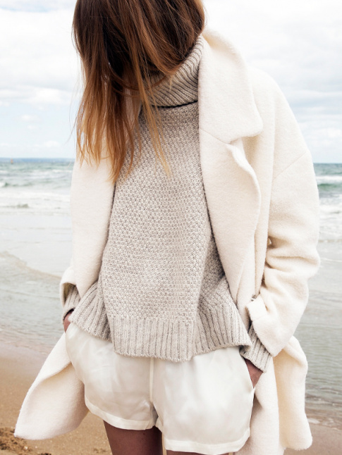 En dpit d'tre incohrent mtorologiquement parlant, ce look ne manque pas de charme !