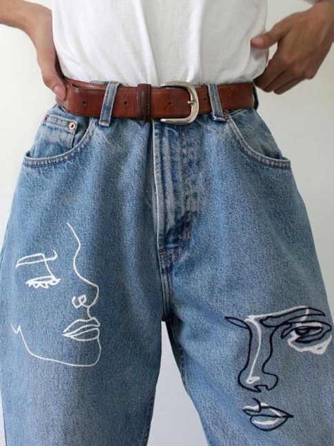 Le jean, une toile comme une autre ?
