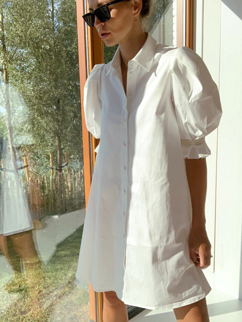Pour ou contre la robe chemise  manches ballons ?