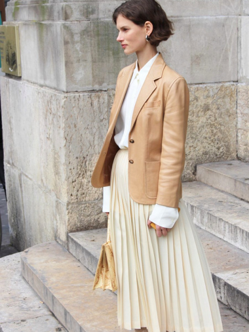 Quand le cuir se fait plus chic que rock...