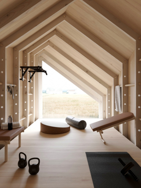 Wanted : un studio de sport  l'esthtique sublimement pure !