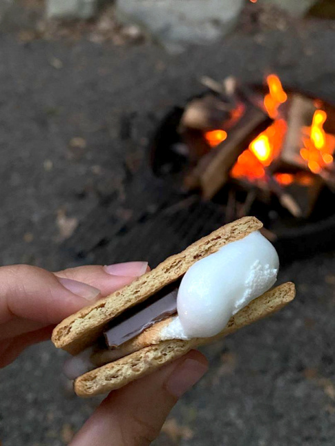 Les s'mores... un petit plaisir nord-amricain a dguster ds les premiers jours de l'automne !